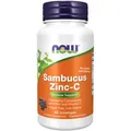 Бузина Цинк-С NOW Sambucus Zinc-C льодяники №60