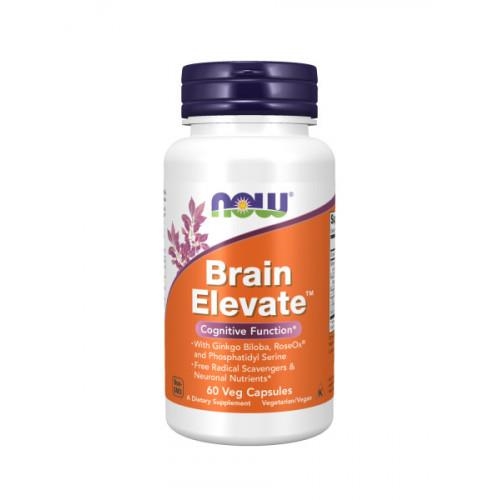 Дієтична добавка NOW Brain Elevate капсули №60