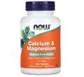 Кальций и магний NOW Calcium & Magnesium 2:1 Ratio таблетки №100