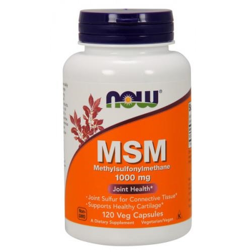 Метилсульфонилметан MSM NOW капсулы №120