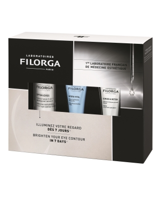 Набір Filorga Brightening для сяйва шкіри (Крем для очей 15мл + Крем 15мл + Скраб 15мл)