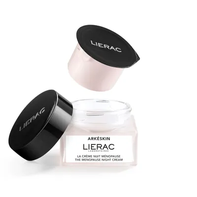 Крем для обличчя Lierac Arkeskin нічний під час менопаузи, змінний блок, 50 мл