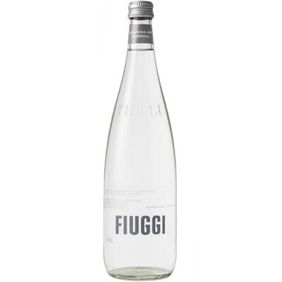 Вода мінеральна Fiuggi негазована лікувальна, скляна пляшка, 0,75 л