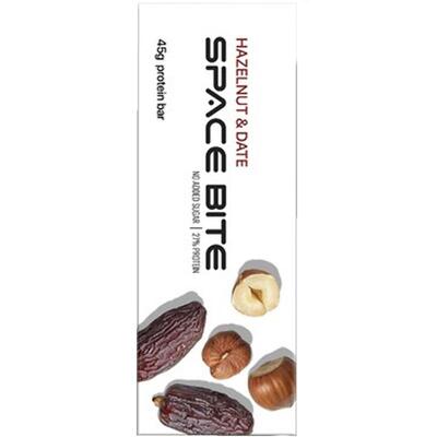 Батончик протеиновый Space Bite Фундук-Финик без сахара, 45 г
