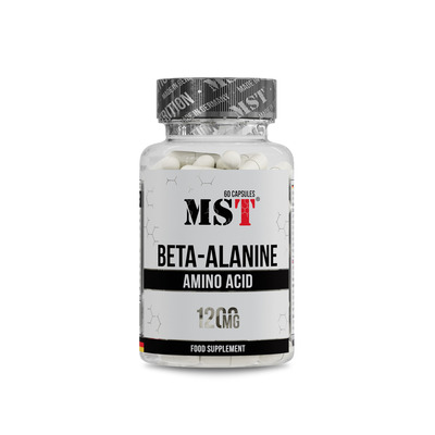 Бета-аланін MST Nutrition Beta-Alanine, 60 капсул