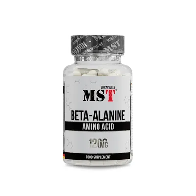 Бета-аланін MST Nutrition Beta-Alanine, 60 капсул
