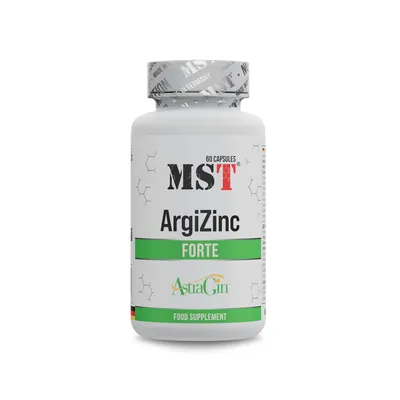 АргіЦинк Форте MST Nutrition ArgiZinc Forte, 60 капсул