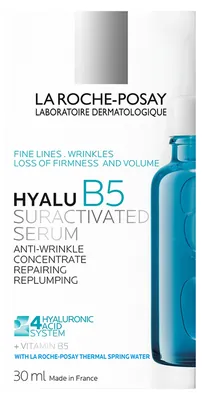 Сироватка-концентрат для обличчя La Roche-Posay Hyalu B5 інтенсивної дії для корекції зморшок та відновлення пружності чутливої шкіри, 30 мл
