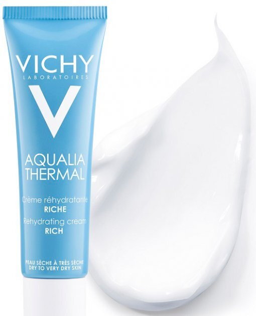Крем для лица Vichy Aqualia Thermal насыщенный для глубокого увлажнения сyxoй и очень сухой кожи, 30 мл