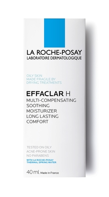 Средство для лица La Roche-Posay Effaclar H интенсивное успокаивающее увлажняющее для жирной и проблемной кожи, 40 мл