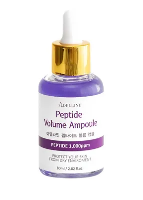 Ампула-сироватка для обличчя Adelline Peptide Volume Ampoule пептидна, 80 мл