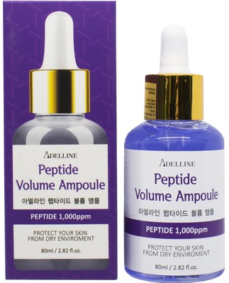 Ампула-сыворотка для лица Adelline Peptide Volume Ampoule пептидная, 80 мл