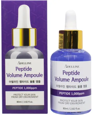 Ампула-сироватка для обличчя Adelline Peptide Volume Ampoule пептидна, 80 мл