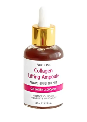 Ампула-сироватка для обличчя Adelline Collagen Lifting Ampoule ліфтингова з колагеном, 80 мл