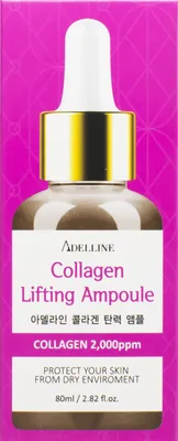 Ампула-сироватка для обличчя Adelline Collagen Lifting Ampoule ліфтингова з колагеном, 80 мл