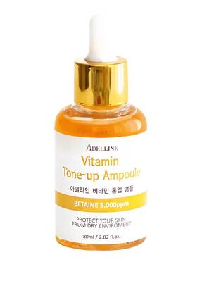 Ампула-сыворотка для лица Adelline Vitamin Tone-Up Ampoule для сияния кожи с витаминами, 80 мл