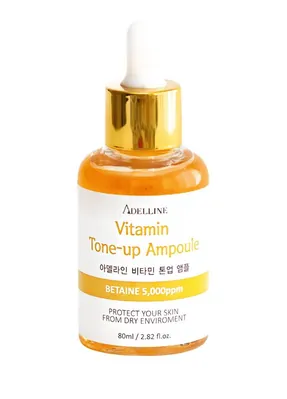 Ампула-сироватка для обличчя Adelline Vitamin Tone-Up Ampoule для сяйва шкіри з вітамінами, 80 мл