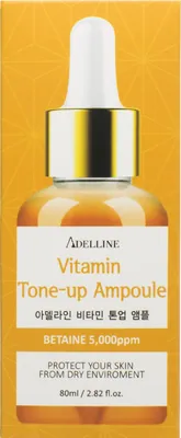 Ампула-сироватка для обличчя Adelline Vitamin Tone-Up Ampoule для сяйва шкіри з вітамінами, 80 мл
