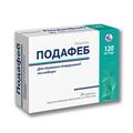 Подафеб таблетки, в/плів. обол. по 120 мг №30 (10х3)