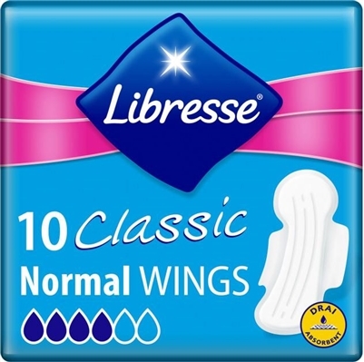 Прокладки гигиенические Libresse Classic Ultra Clip Normal Dry, 10 шт