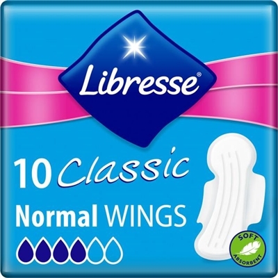 Прокладки гигиенические Libresse Classic Ultra Clip Normal Soft, 10 шт