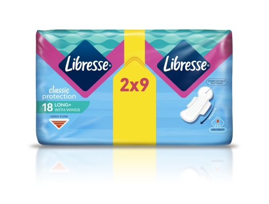 Прокладки гигиенические Libresse Classic Protection Long, 18 шт