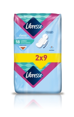 Прокладки гігієнічні Libresse Classic Protection Long, 18 шт