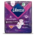Прокладки гігієнічні Libresse Goodnight Ultra Extra Large, 8 шт