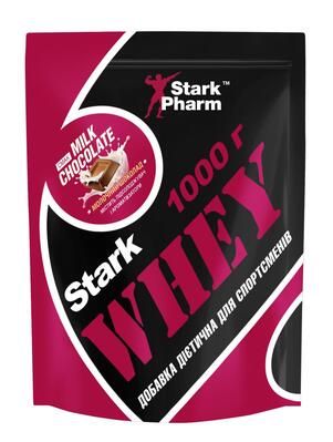 Сывороточный протеин Stark Pharm Stark Whey 65% вкус молочный шоколад, 1000 г