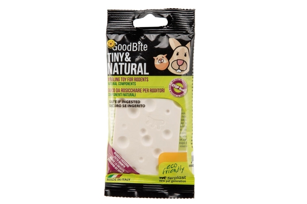 Игрушка жевательная для грызунов Ferplast GOODB TIN & NAT BAG CHEESE