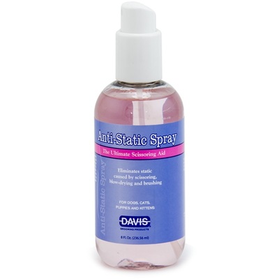 Антистатик Davis Anti-Static Spray для вовни собак та котів, спрей, 237 мл