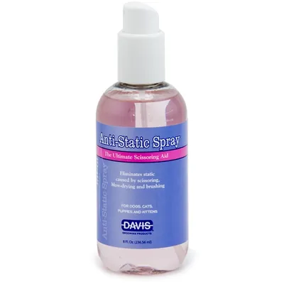 Антистатик Davis Anti-Static Spray для шерсті собак та котів, спрей, 237 мл