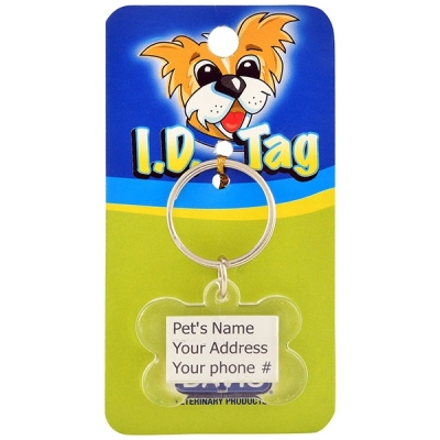 Брелок адресник Davis Bone ID Tag на нашийник для собак