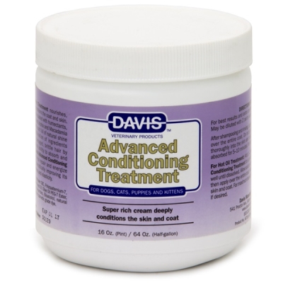 Кондиционер Davis Advanced Conditioning Treatment с маслами для собак и котов, 454 мл
