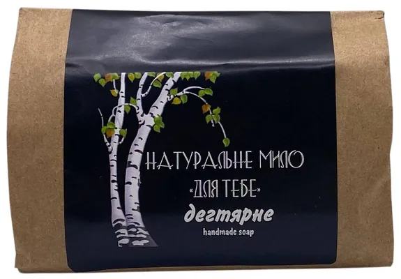 Мило натуральне Фіторія Для тебе Дігтярне, 110 г