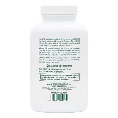 Вітамін D3 для дорослих Natures Plus Vitamin D3 1000 МО смак ягід, 90 таблеток