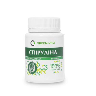 Спирулина Грин-Виза экстракт таблетки №60