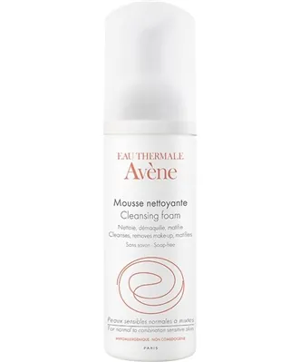 Мус Avene очищувальний для обличчя і зони навколо очей, 150 мл