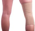 Бандаж для колінного суглобу Ortonia Soft Support еластичний, бежевий, розмір 5, 1 штука