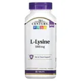 L-лізин 21st Century L-lysine 1000 мг, 90 таблеток