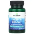 Лютеїн та чорниця Swanson Lutein & Bilberry, 120 гелевих капсул