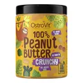 Арахісова паста OstroVit 100% Peanut Butter Crunchy, 1000 г