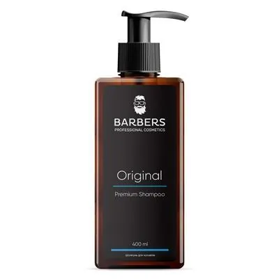 Шампунь Barbers Original для чоловіків для щоденного використання, 400 мл
