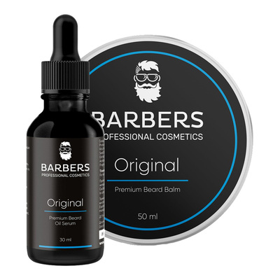 Набір Barbers Original для догляду за бородою, 80 мл