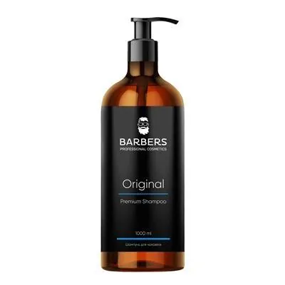 Шампунь Barbers Original для чоловіків для щоденного використання, 1000 мл