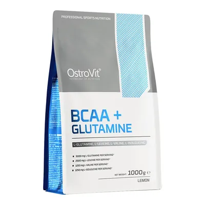 Амінокислоти OstroVit BCAA + Glutamine лимон, 1 кг