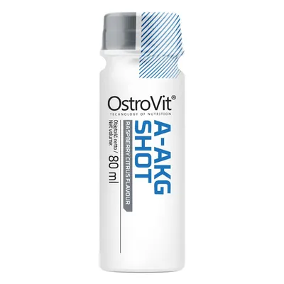 Аргінін OstroVit A-AKG Shot малина-цитрус, 80 мл