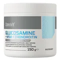 Глюкозамін, МСМ та хондроїтин OstroVit Glucosamine MSM Chondroitin малина, 150 г