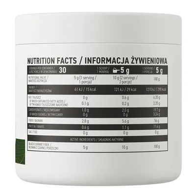 Клітковина чорної смородини OstroVit Black Currant Fiber, 150 г