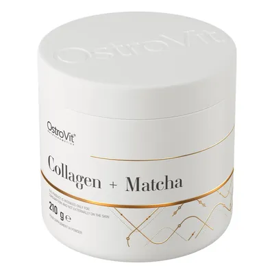 Колаген та матча OstroVit Collagen + Matcha, 210 г
